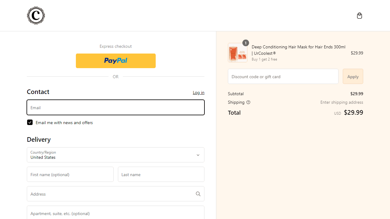 How to apply UrCoolest coupon code